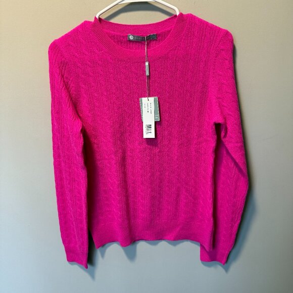 NWT Hot Pink Cashmere Sweater - incashmere - XS